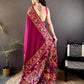 Ishani Rani Nylon Silk Saree