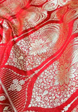 Ruhika – Scarlet Red Banarasi Soft Silk Saree with Traditional Zari Weaving