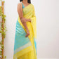 Riya Yellow Linen Cotton Saree