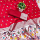 Aanya Red Paithni Silk Saree