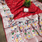 Aanya Red Paithni Silk Saree