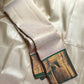 Varnika – Ivory Kanjivaram Silk Saree with Emerald Zari Border