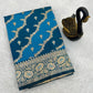 Deserving Blue Soft Banarasi Silk Saree With Classic Blouse Piece